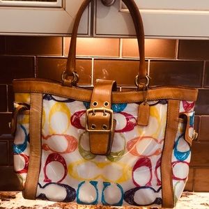 COACH MULTI COLOR
